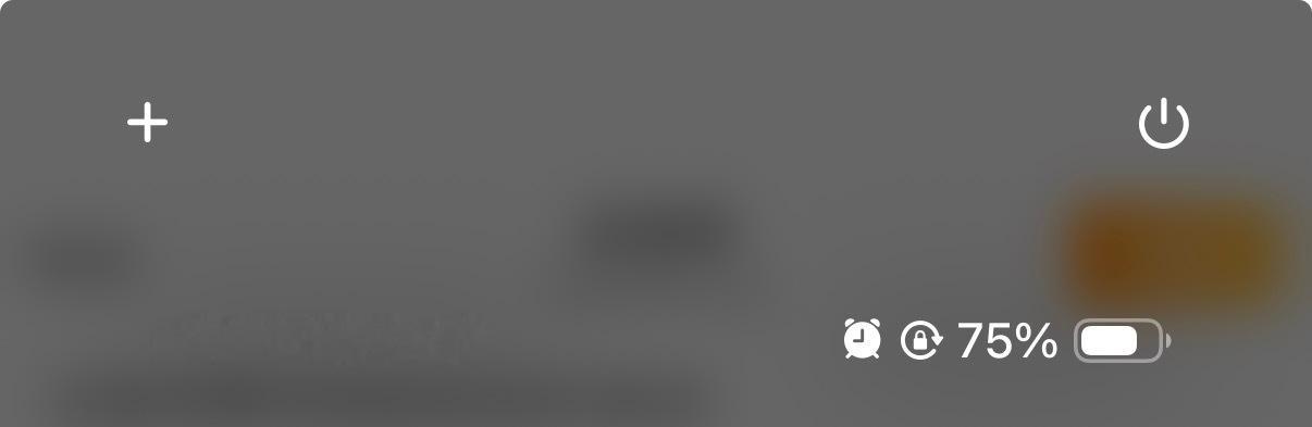 还是苹果手机的状态栏简洁…