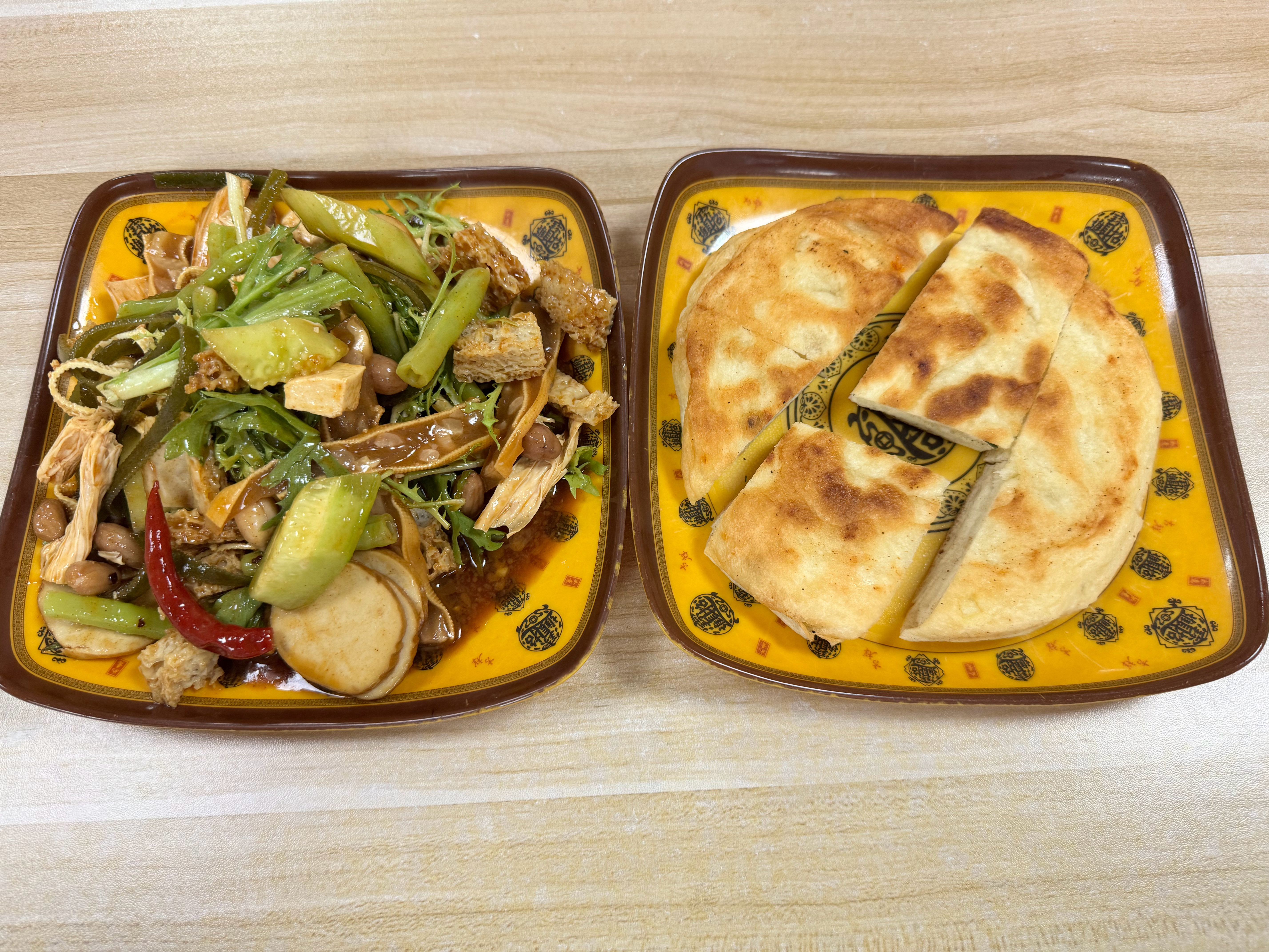 河南凉菜烧饼，14元，这个可以吗​​​