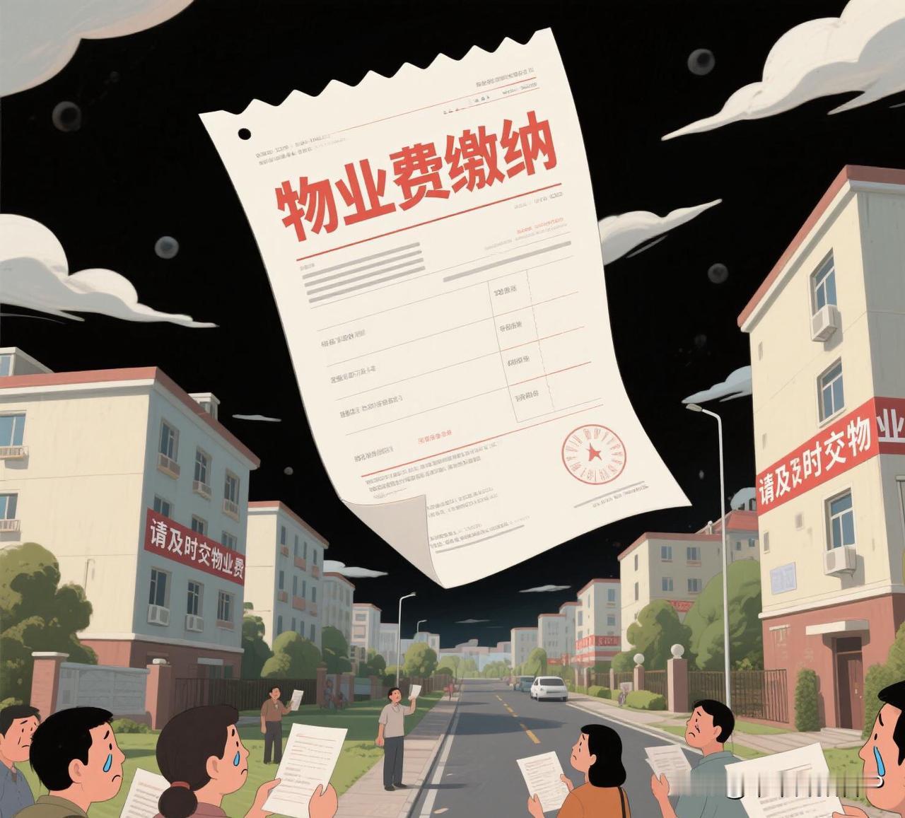 物业费比房贷还可怕，永远交不完？有网友吐槽，自己一年物业费4000，加上车位保管