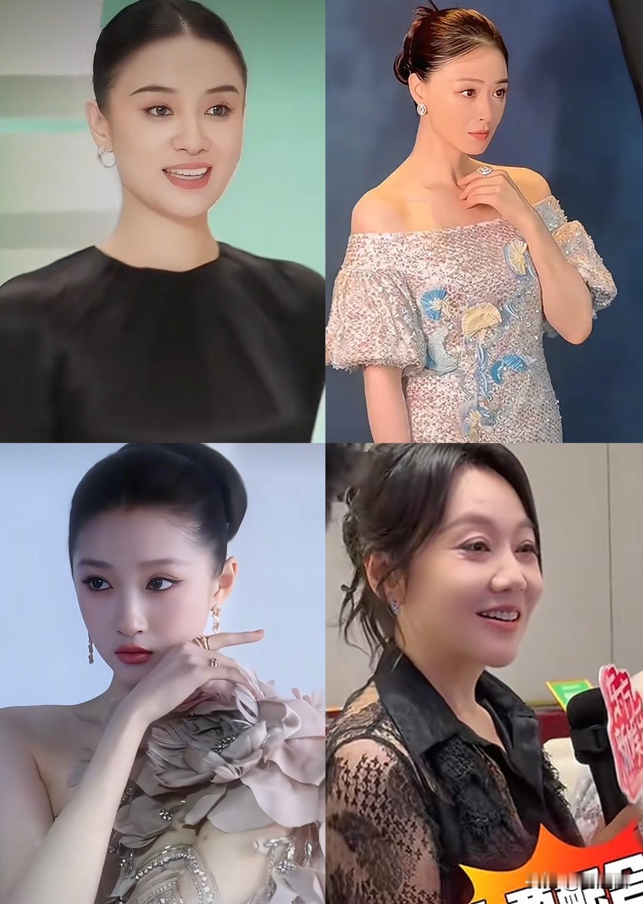 你发现了吗？今年的白玉兰颁奖晚会上，和以往特别不一样，女演员的发型都变了，不再是
