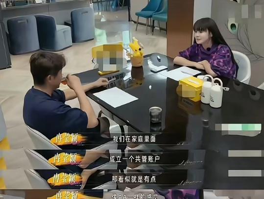 邹市明已连续数月零收入邹市明在综艺《姐姐当家2》中经妻子冉莹颖提议设立家庭共管账