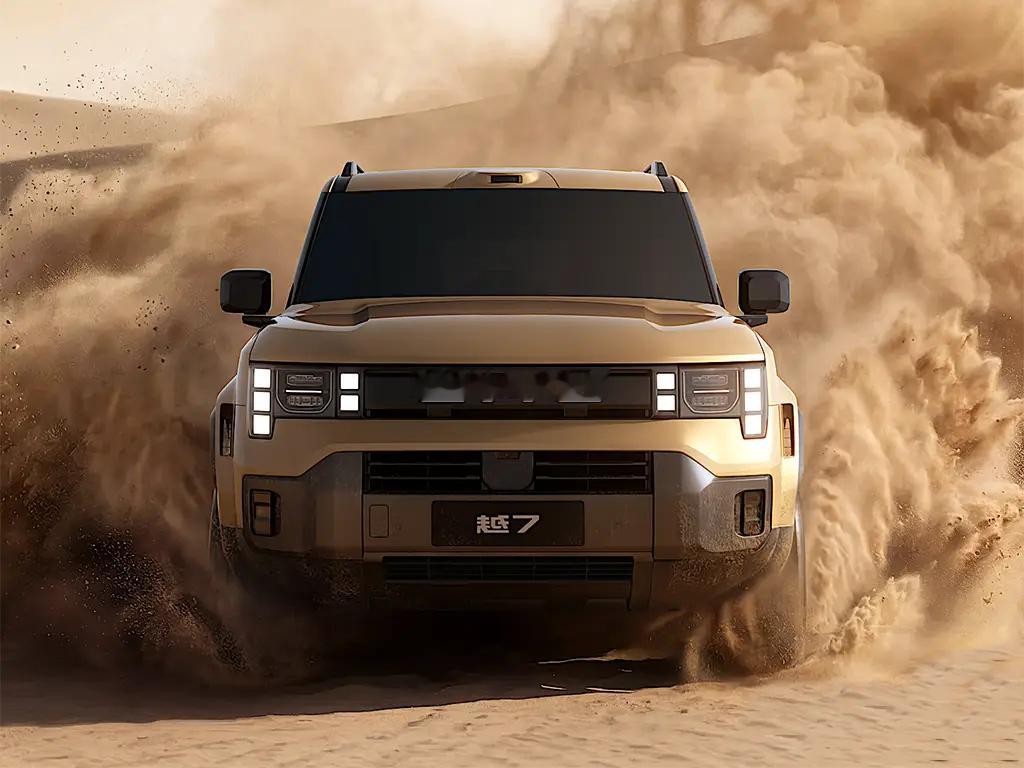 越野方盒子又来一位！！！广汽的越7，1.5T+P4电机，一体化内嵌式底盘，类似的