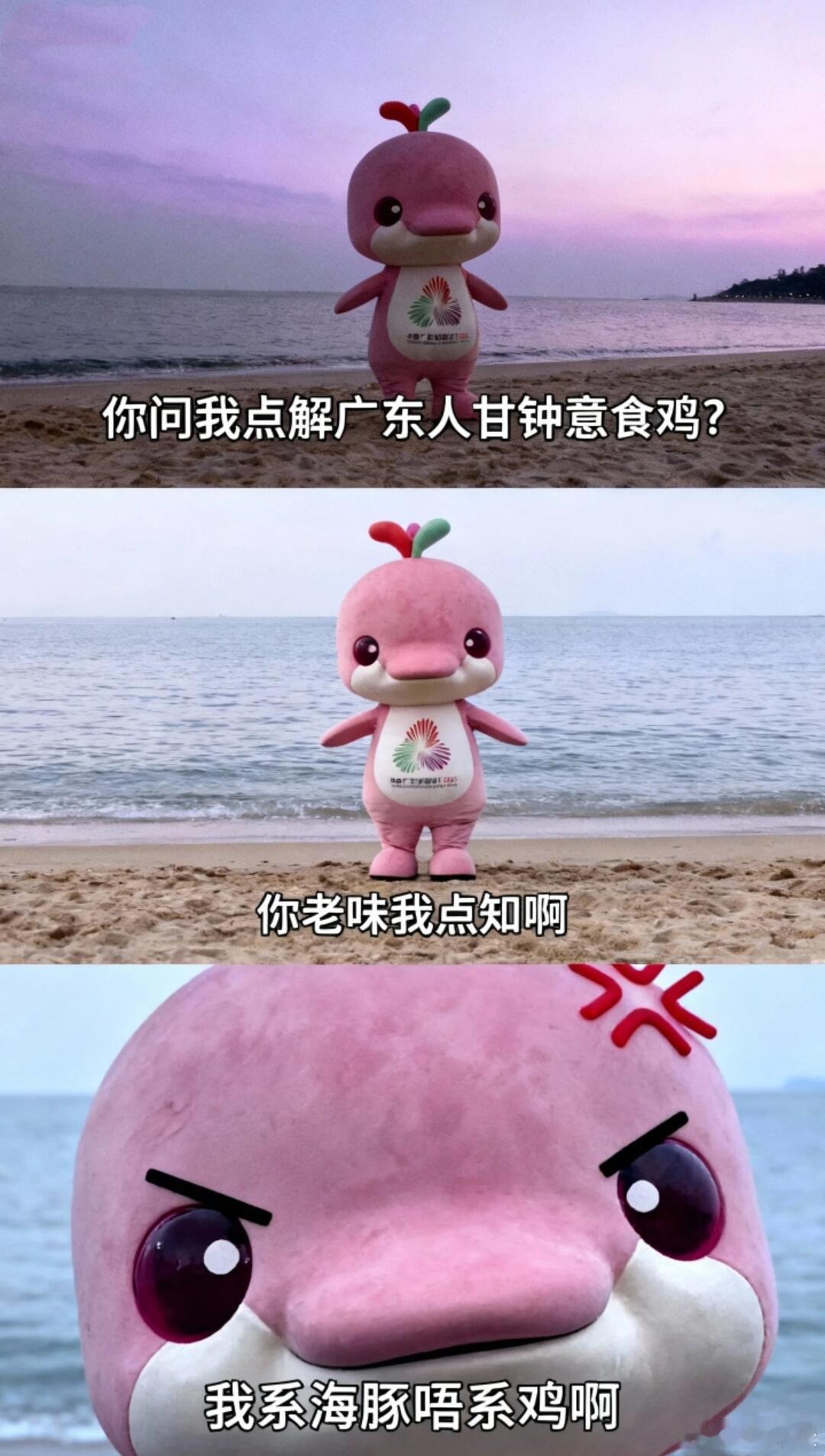 为什么广东人那么喜欢吃鸡？大湾鸡:你卤味，我是海豚不是鸡！