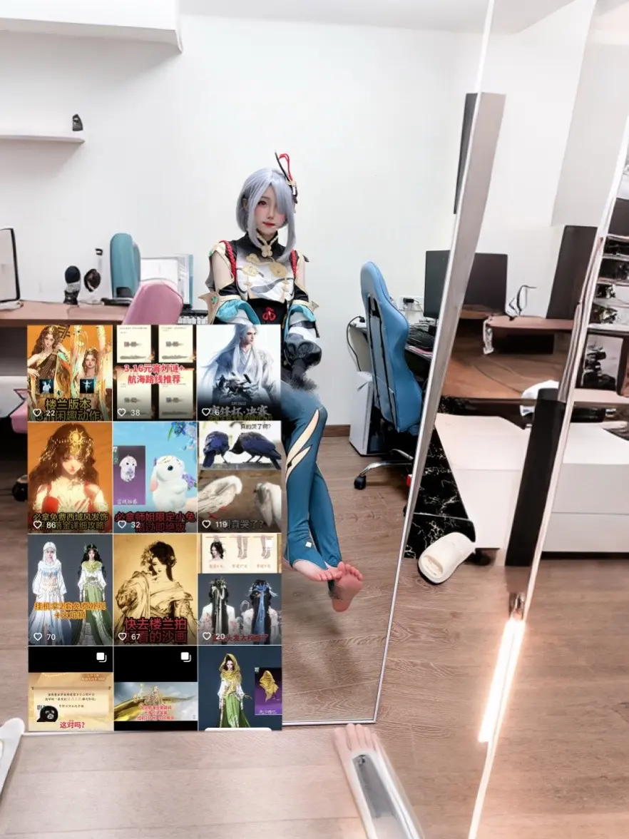 我要做个齐天大圣。 申鹤cos