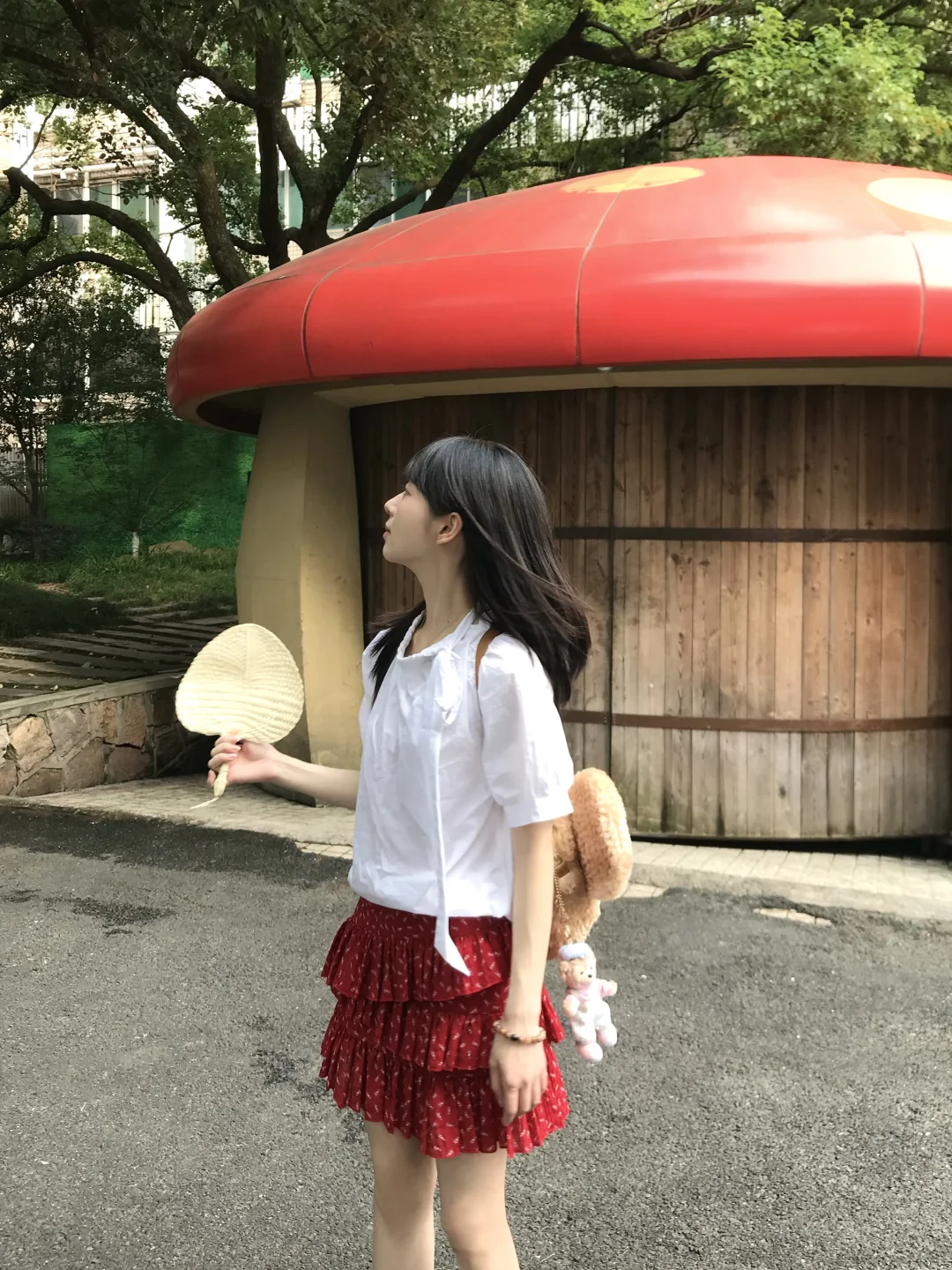 他说我今天好漂亮