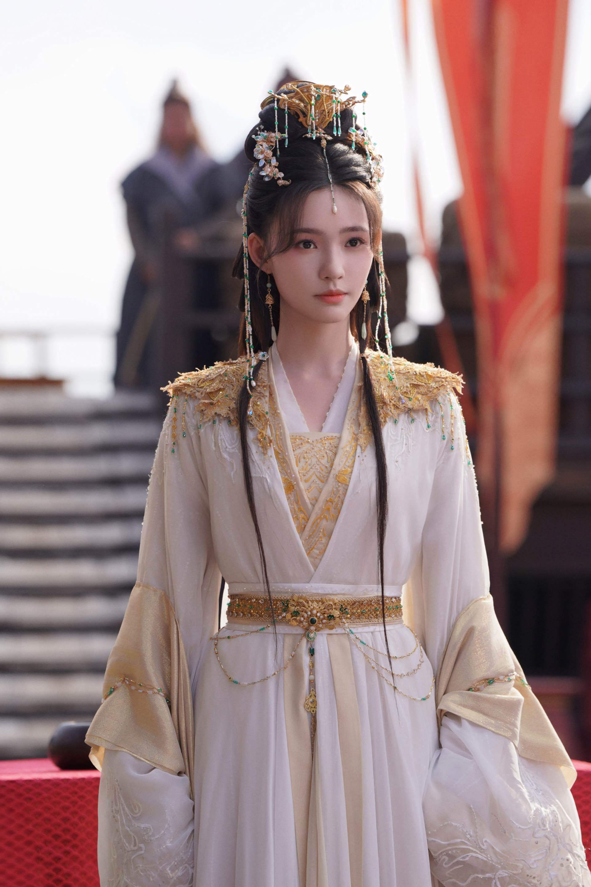 旧皮肤新造型元素～～～林允《水龙吟》阿谁☽剧照