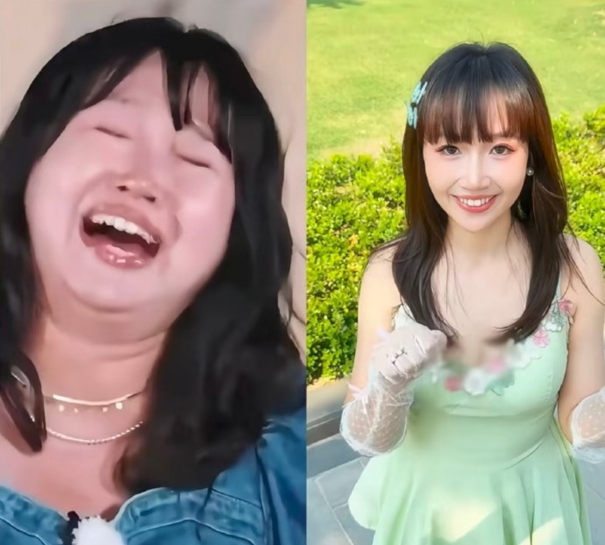 感觉麦琳瘦了之后 现在越来越自信 越来越大方了 这个妆容画的也很好看诶...