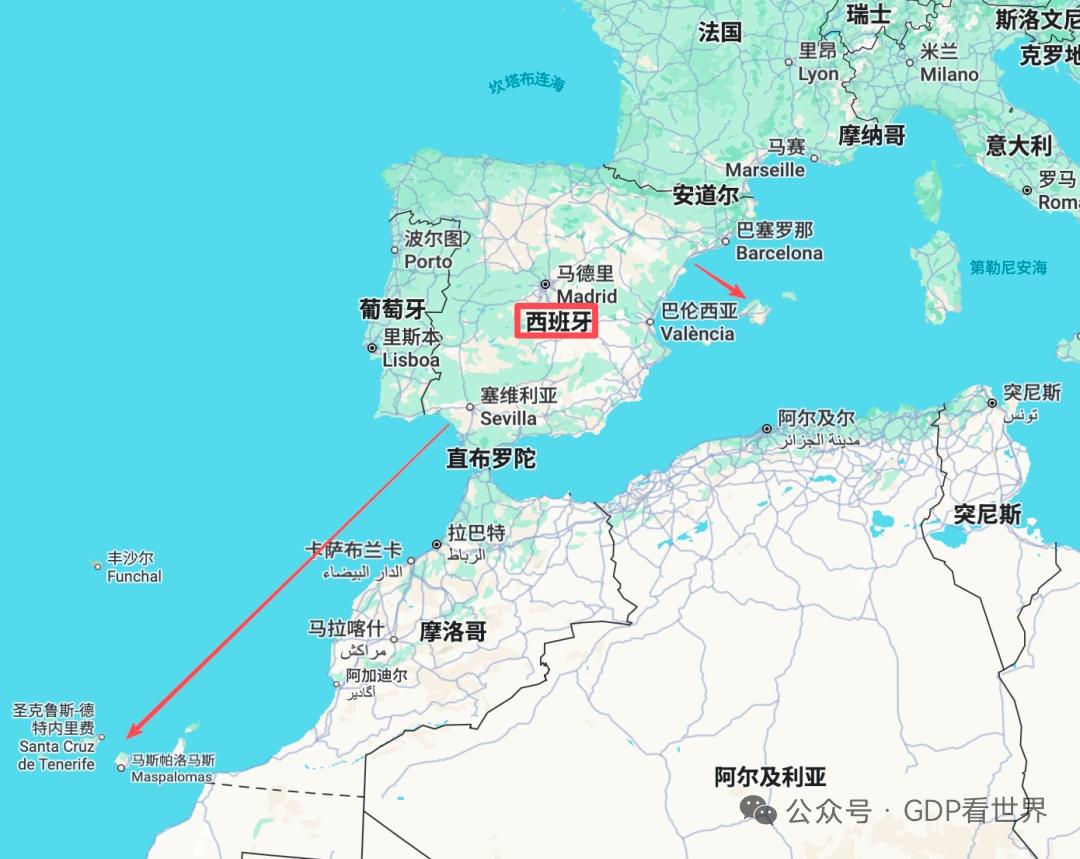 西班牙和葡萄牙为什么都有“牙”不少人第一次看到国名都会感到好奇，西班牙、葡