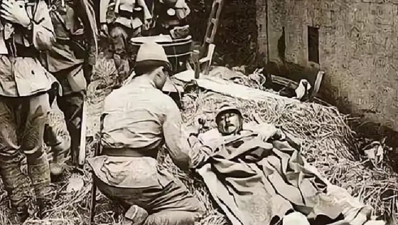 1939年，日军少将中村正雄被击中腹部，身受重伤，军医为了取出子弹，只能切开他的肚皮，谁知一发炮弹正