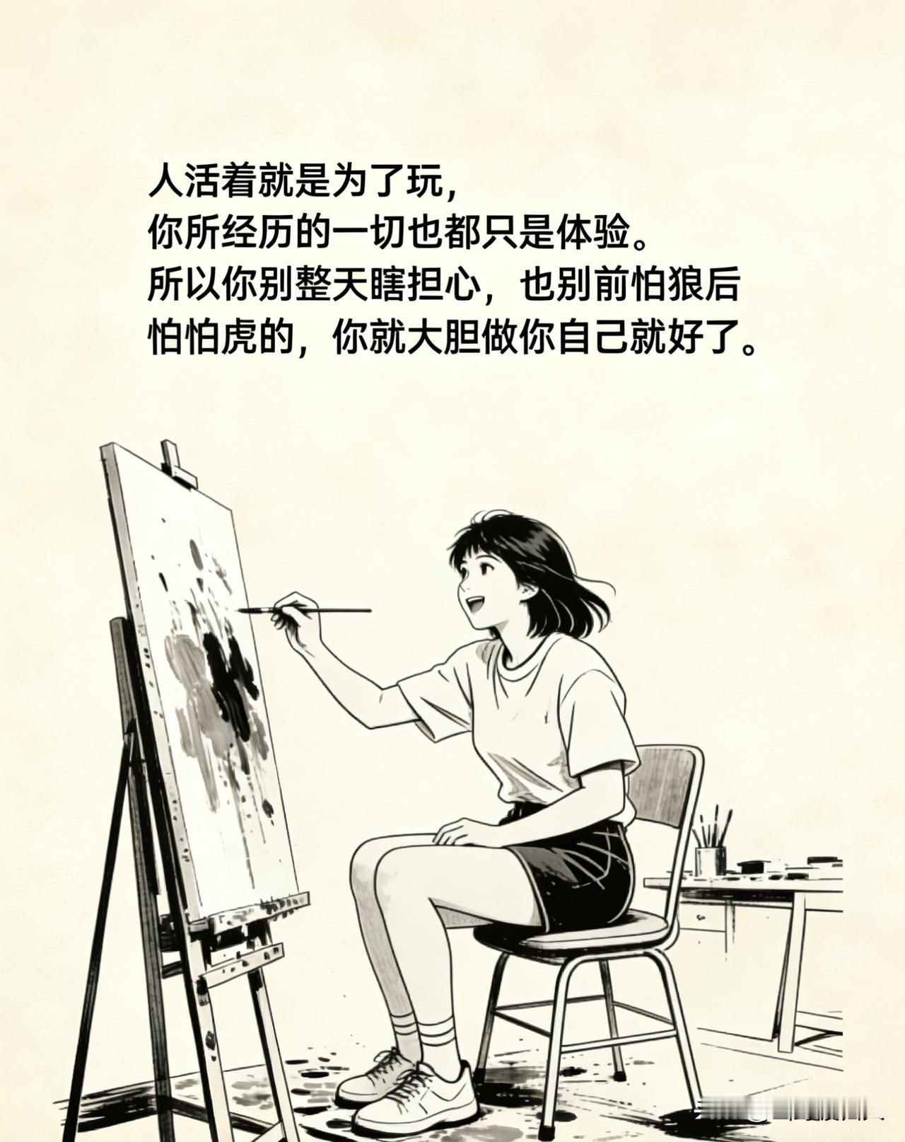 一位医生的话，瞬间被戳中：“人活着就是为了玩，你所经历的一切也都只是体验。所以