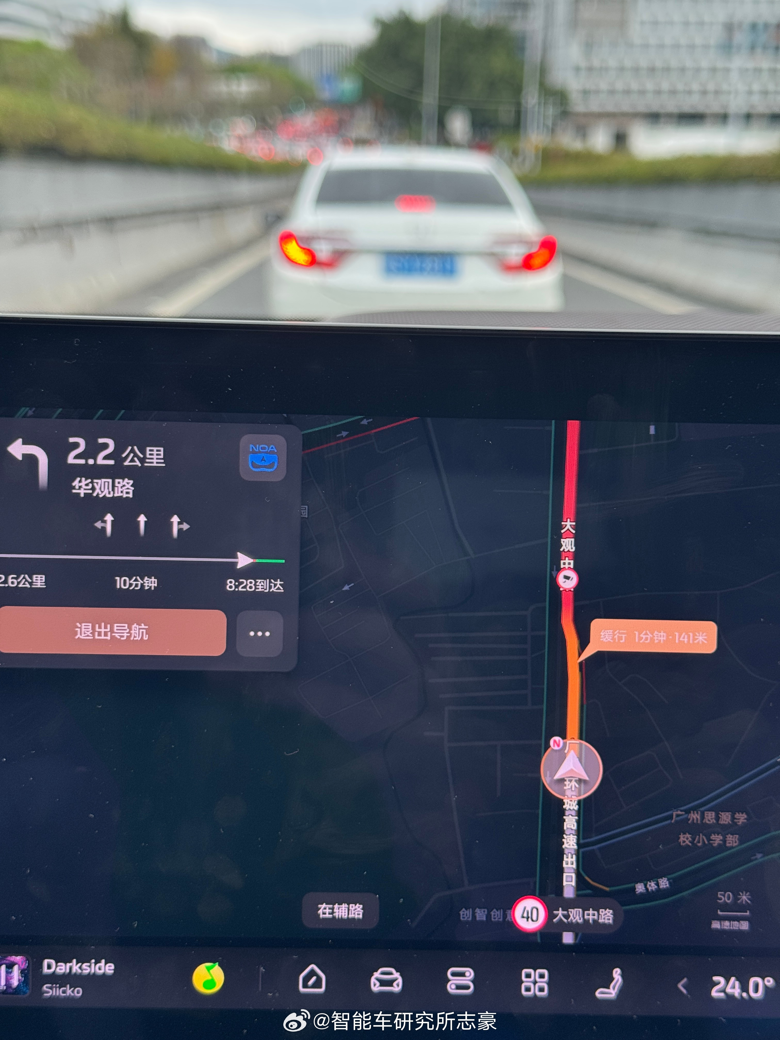 一望无际的早高峰堵车队伍