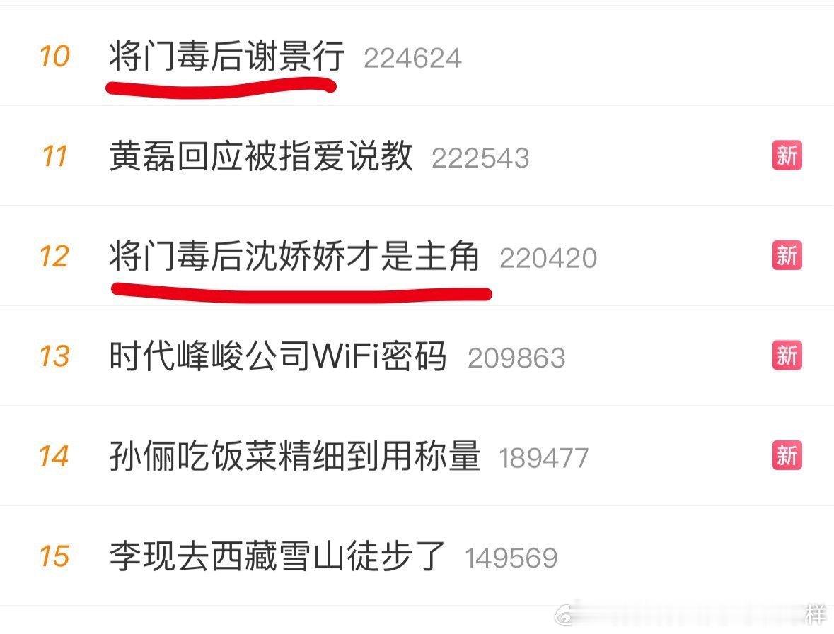 我是没想到，以双方咖位的差距，居然还能在番位上作文章还在热搜上掰头🌚