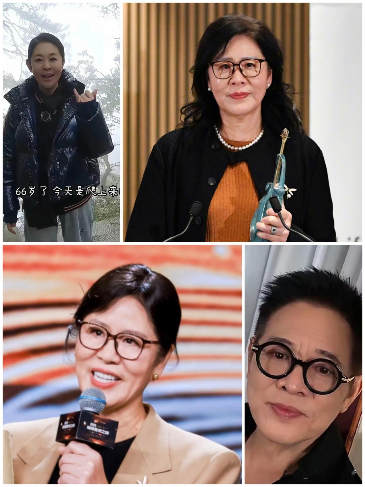 郎平现在比倪萍更显年轻。通过郎平近日获奖的这组照片以及前些天参加平台活动的照片来