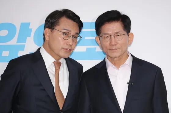 26日韩东勋与金文洙牵手拉票的谜底揭晓？近期亲韩东勋的议员在国民力量党内均被提