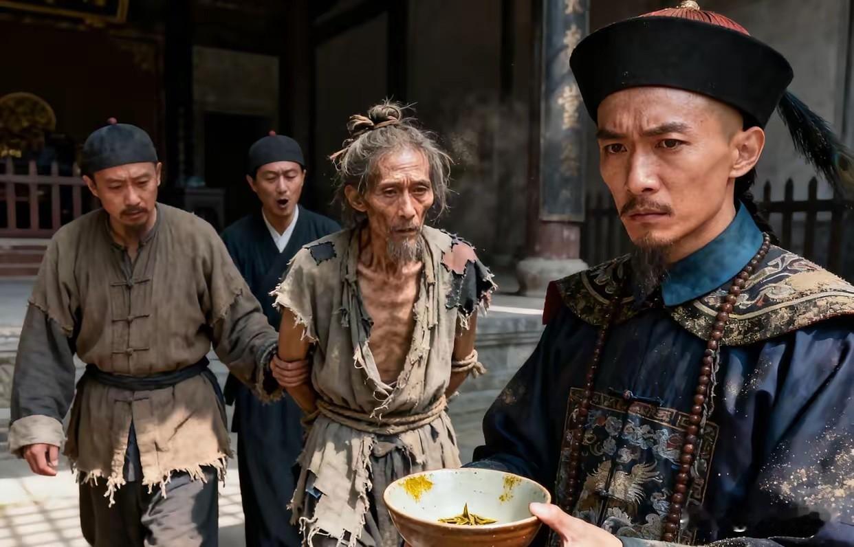 嘉庆年间，一知县审案时发现一乞丐对答如流，竟知天文地理。回府后立刻上报：“此人胸