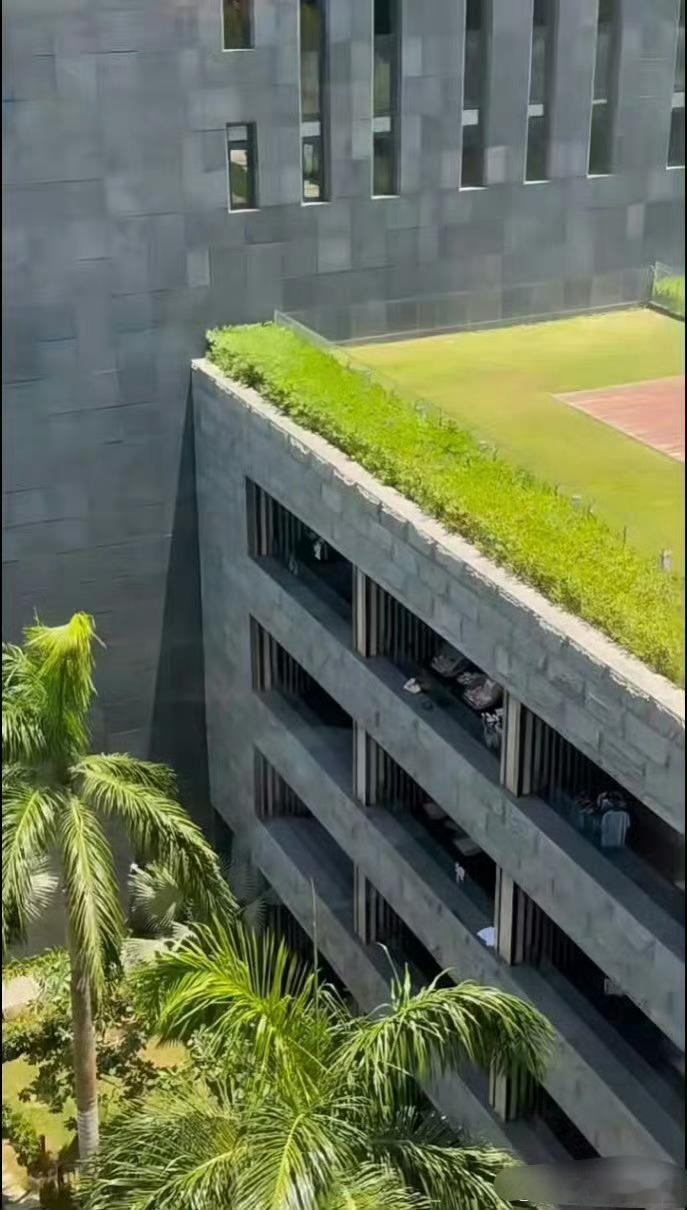三亚海景酒店的一幕，这是在干嘛