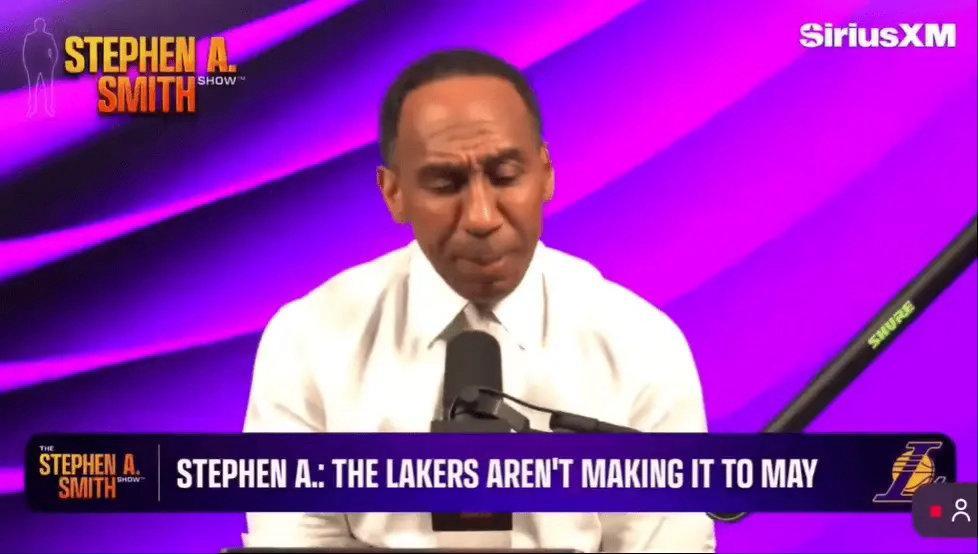 史蒂芬A史密斯：“我真的看烦了，一个现在已经41岁、打到第23个赛季的人，还得是