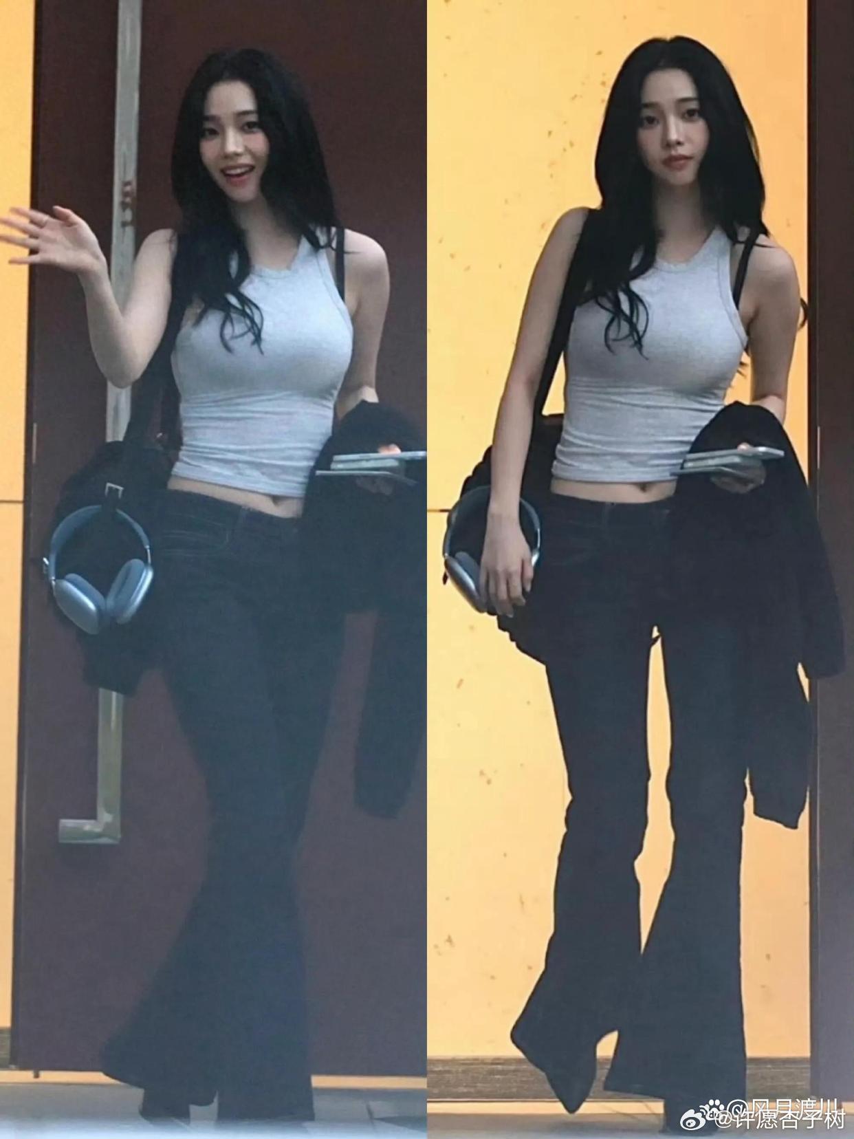 Karina欧尼的身材，我的梦！