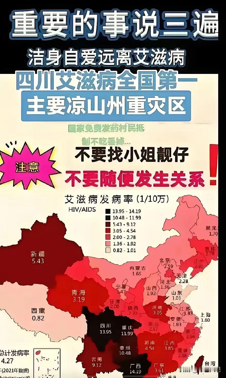 山东一亿多人口，感染艾滋病是最低的。说明了什么？说明山东人的家庭观念比较强，