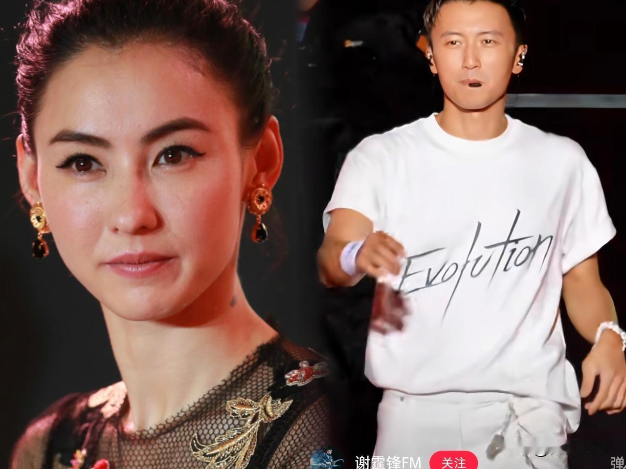 砸东西的时候，谢霆锋冷眼旁观，只留下一句：“砸的都是你自己买的。”这哪里