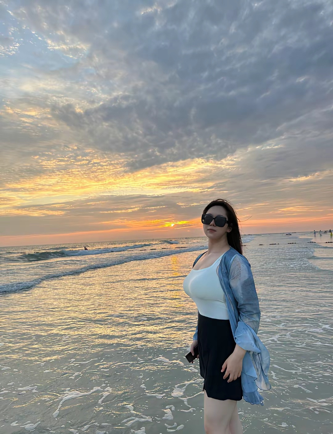 周末，我们一起去看橘子味的海🌊