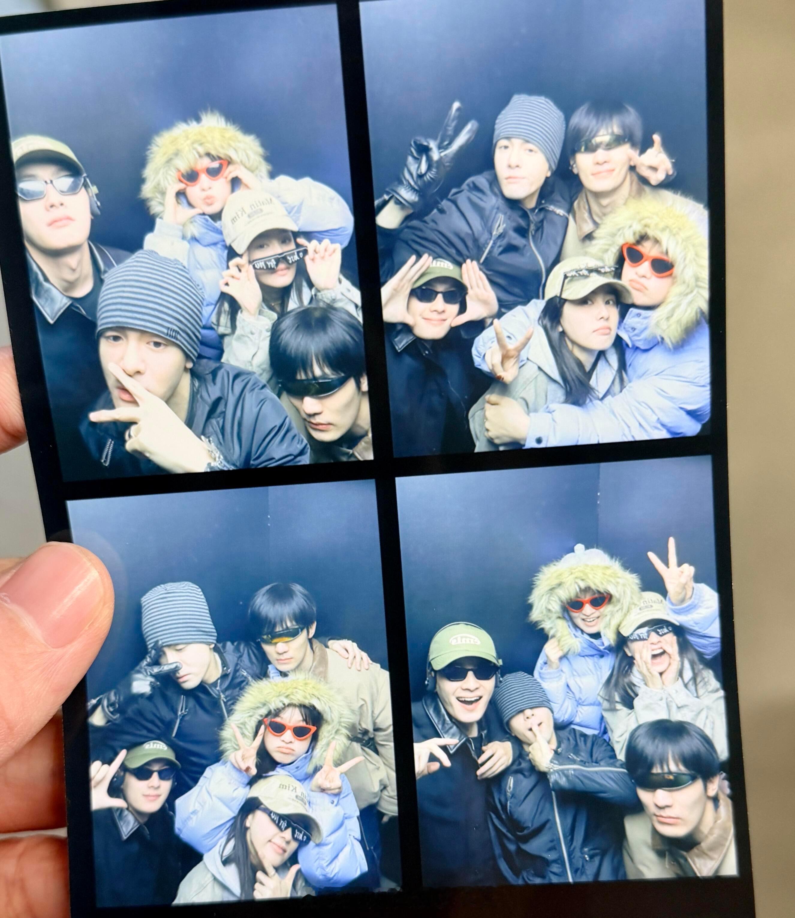 白鹿曾舜晞陈鹤一梁永棋旅行照友谊长存！