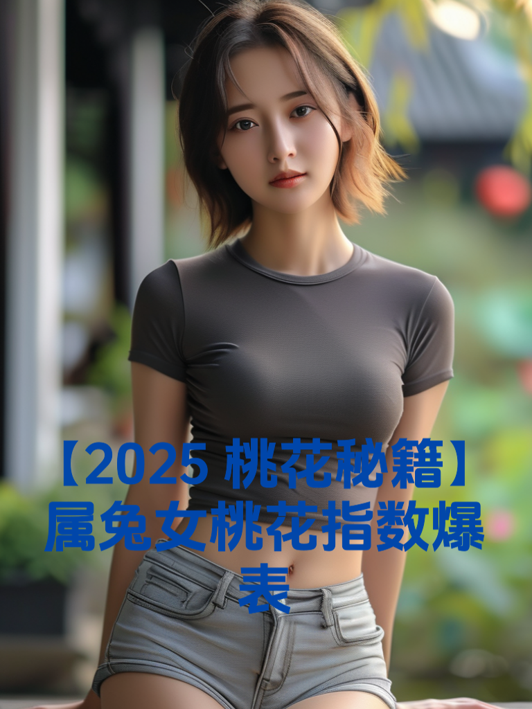 【2025桃花秘籍】属兔女桃花指数爆表