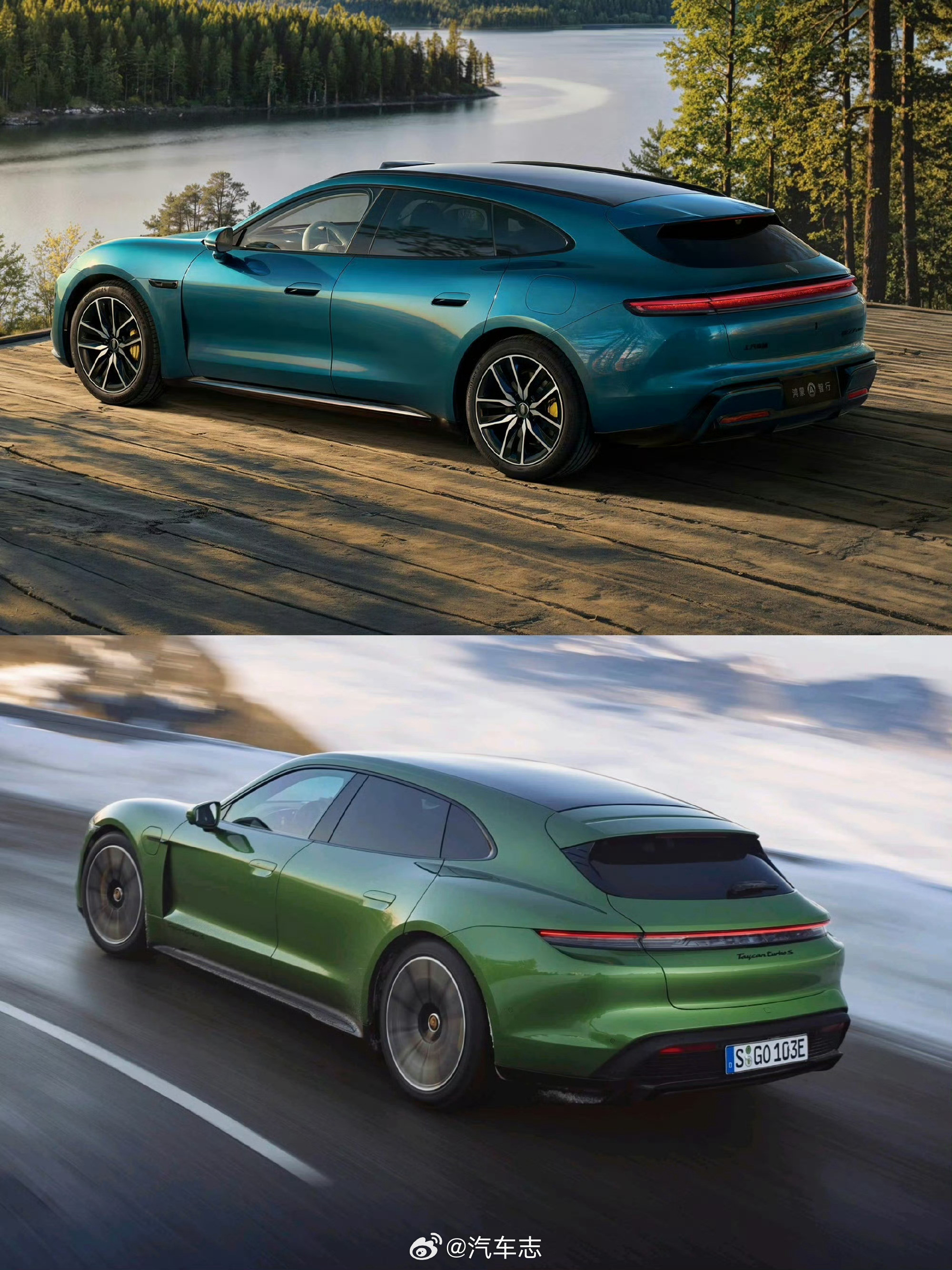 贵的会好看一点吗？尚界Z7保时捷taycan