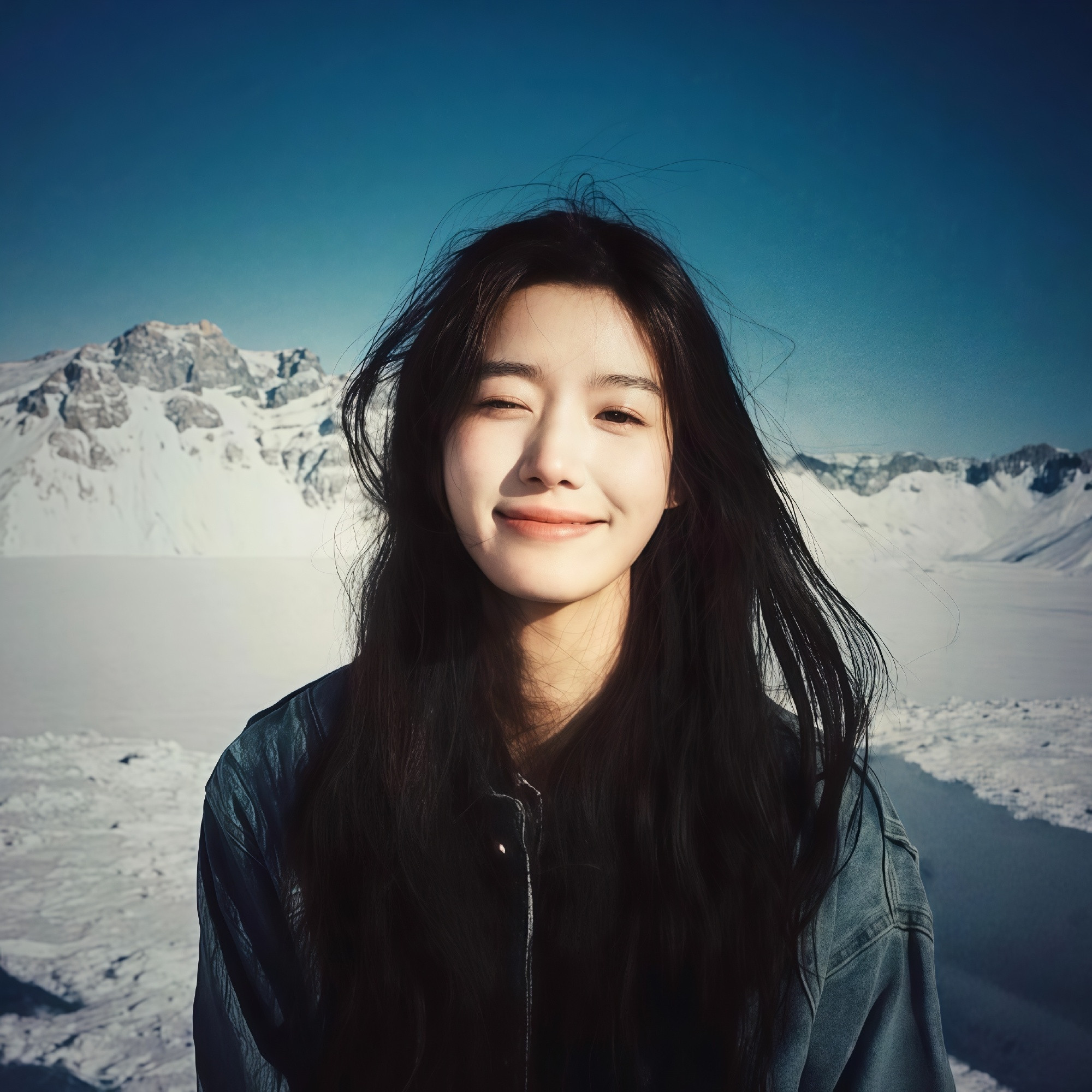 慢慢生活，好好感受海风与落日𝗪𝗲𝗖𝗵𝗮𝘁|海边女头|氛围感头