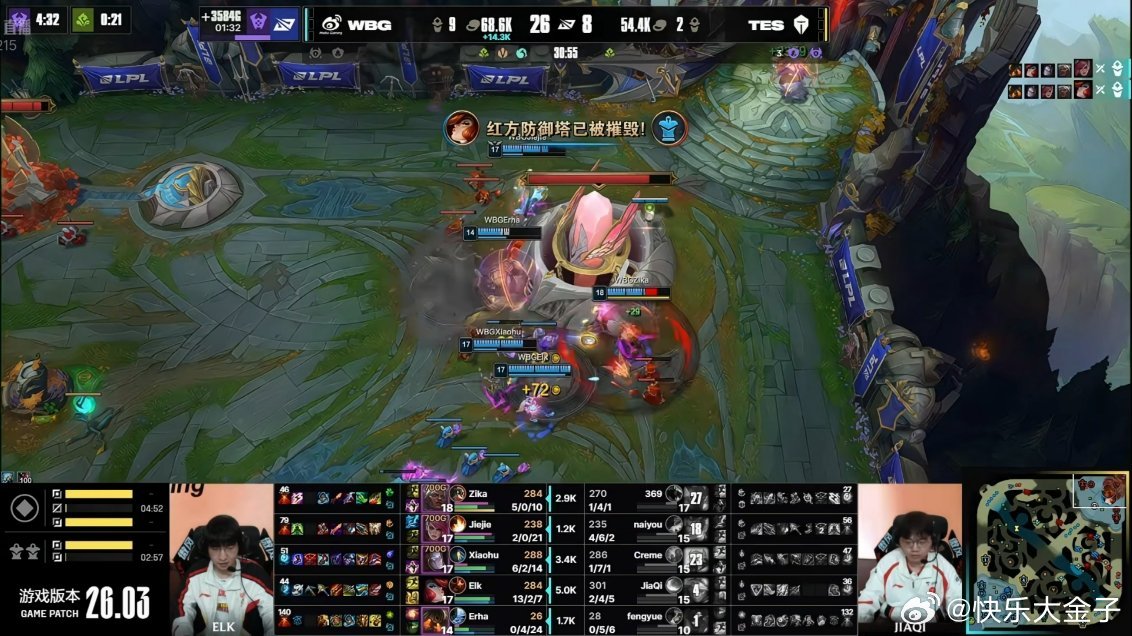 野辅一波送没了唯一仰仗的Creme一直被搞也发育不起来，本来以为要翻了的WBG对