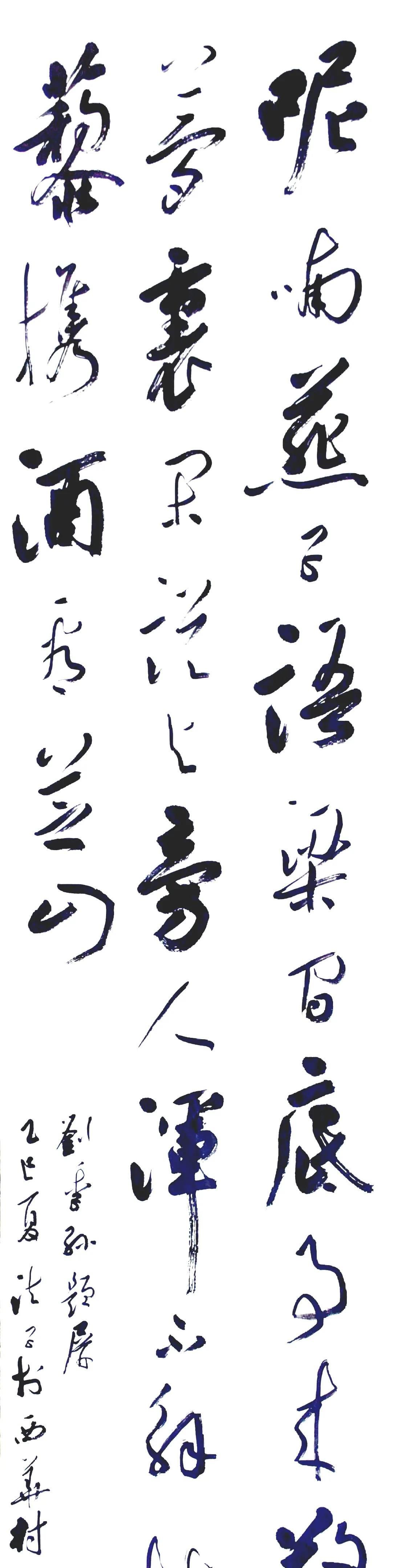 一个压根儿不会画画的大画家昨天送我纸笔的老弟，家里挂有一幅财神图，好像是四尺整