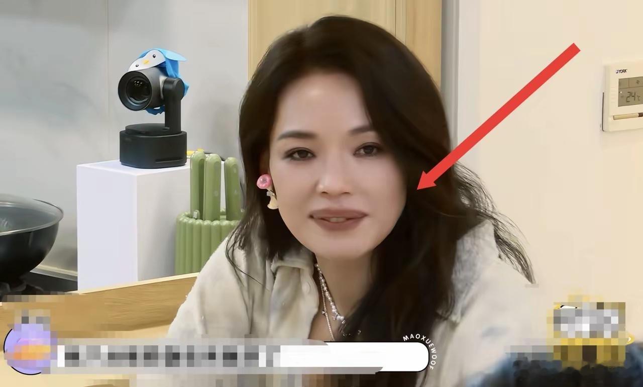 突然发现，舒淇身上有个问题，可能永远都改不掉了，那就是她的嘴巴现在已经变得有点僵
