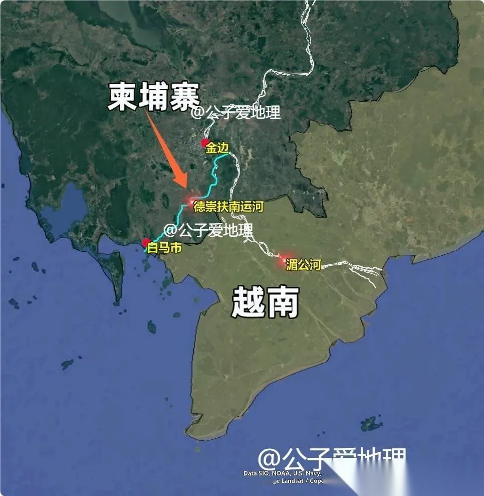 挖了这条河，柬埔寨人饭碗可能真要变了！你信吗？一条新开挖的河道，正悄悄改变一个
