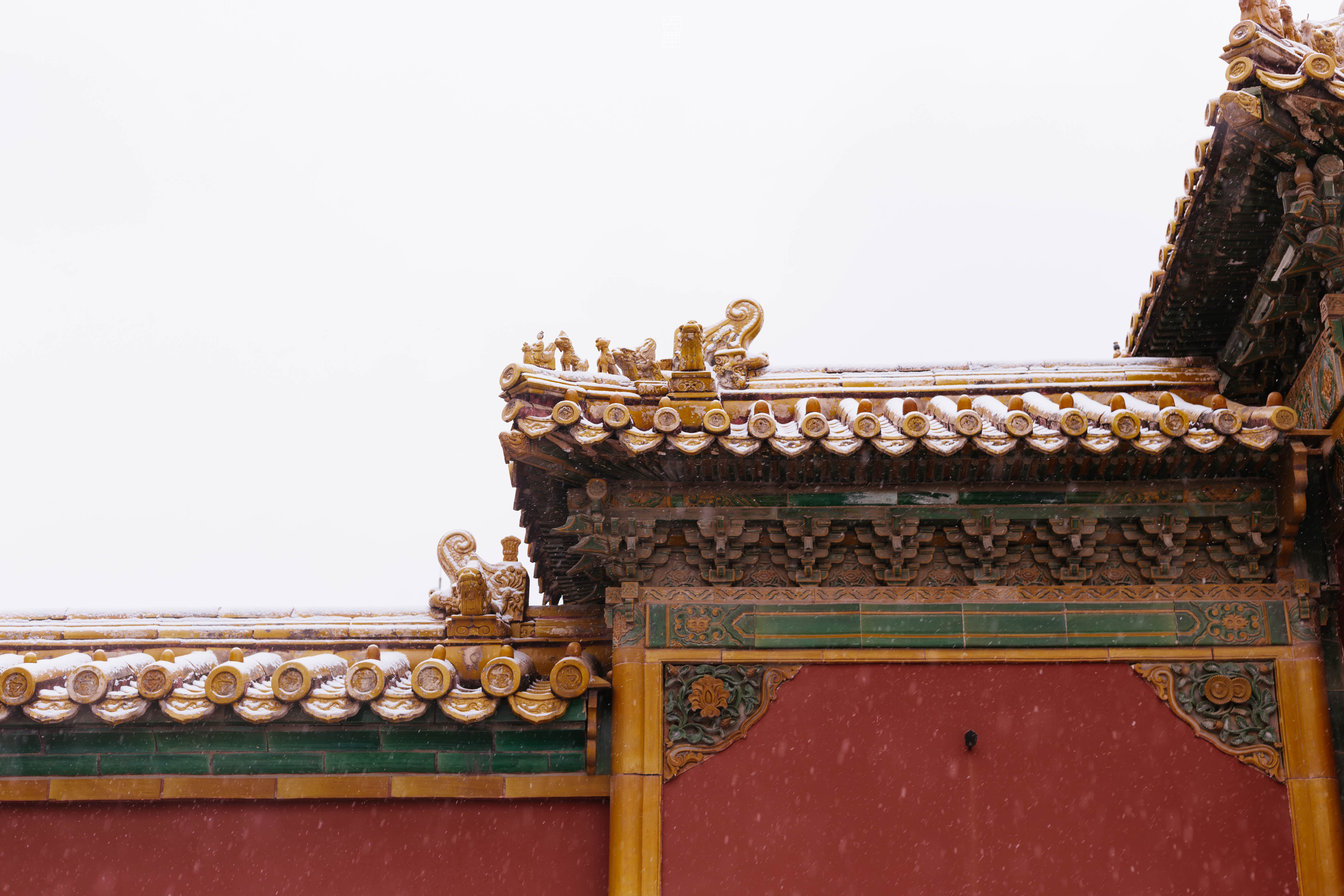 初雪·故宫❄️摄影