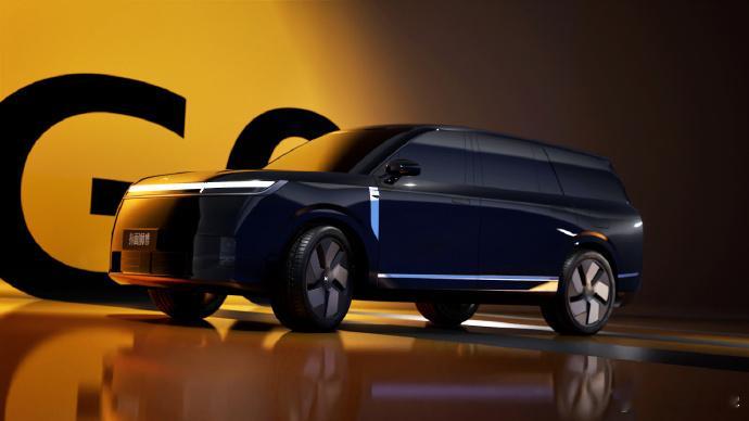 的渲染图，小鹏G01大气是大气的，但瞅来瞅去感觉这姿态有点儿太路虎了，其他地方好