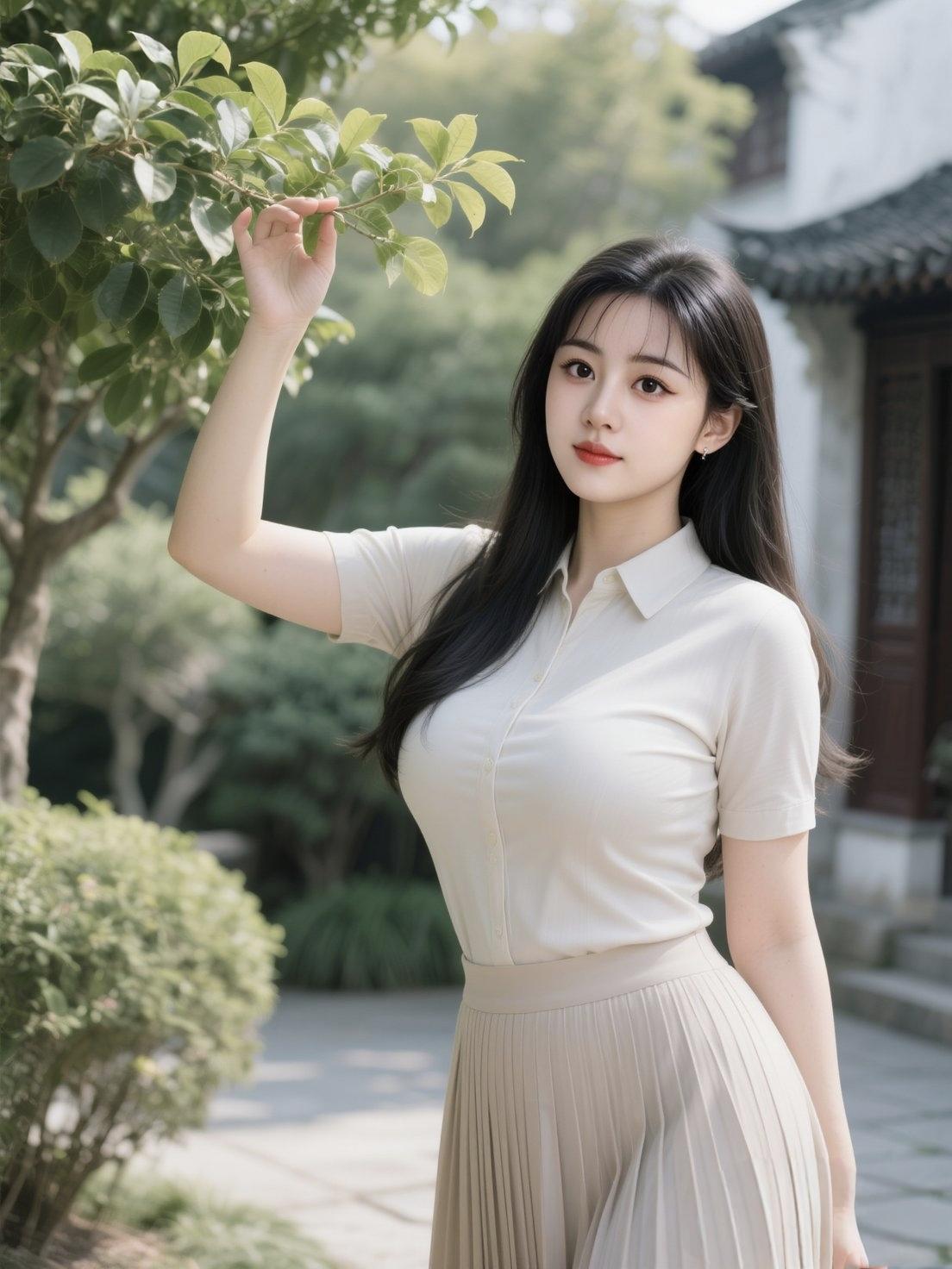 女生如何穿搭看起来时尚更有品味呢只要长的好看，懂得搭配，再普通的衣服都可以穿出时