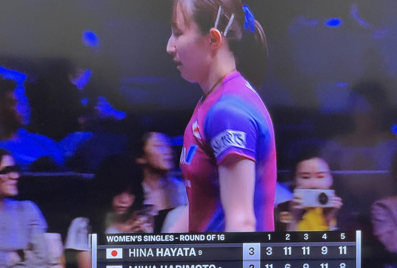 WTT美国大满贯，张本美和被淘汰！刚刚结束的WTT美国大满贯女单八分之一决赛中