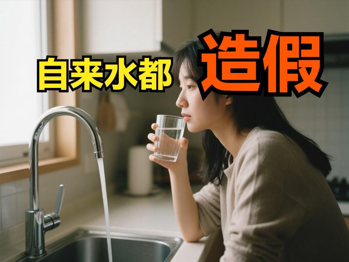 万万没想到自来水都能造假！我一直觉得自来水是安全的。为什么？因为各种报告