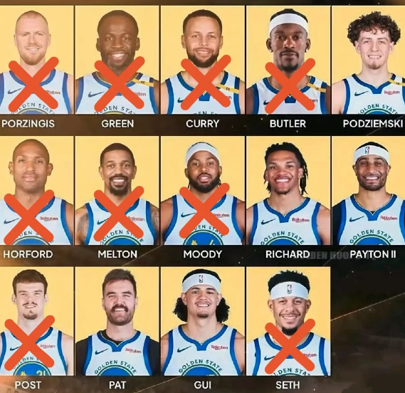 今年完全体的勇士甚至可能比22都强，可惜了通过邓总两年的运作，今年的勇士几乎