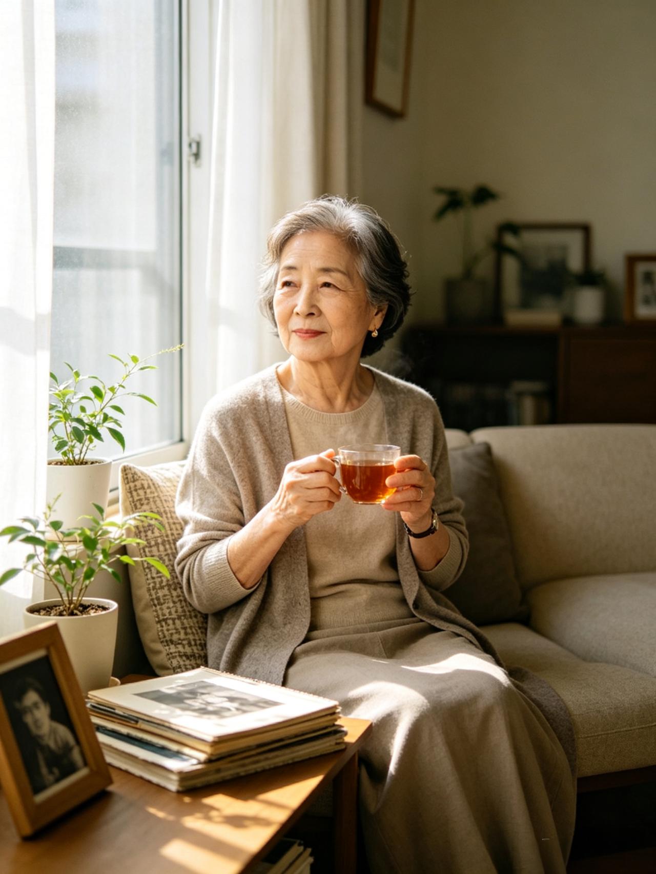 人到晚年，真正靠谱的养老，就这四点第一、学会狠心放手。不是对子女冷漠不管
