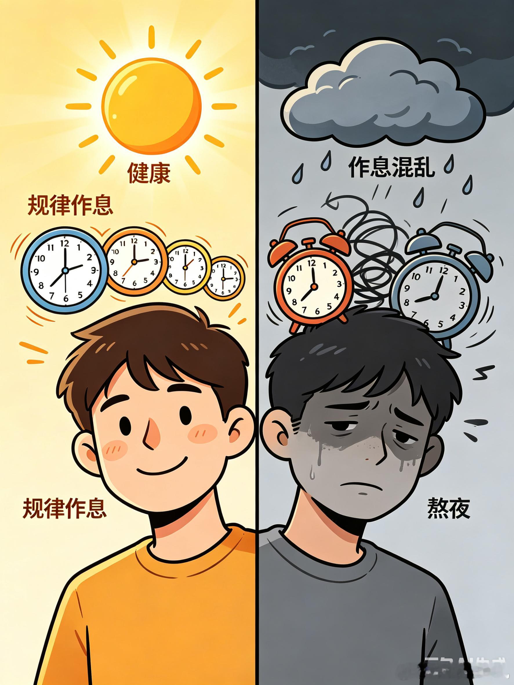 平均睡眠7小时却3年出现2次脑梗告诫常年熬夜、周末疯狂昏睡的朋友：别再靠懒觉弥补