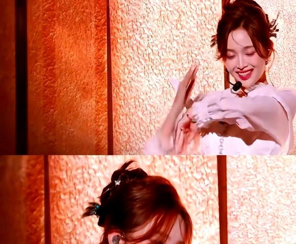 终于搞明白为什么浪姐4公的镜头一切到吴宣仪就立刻切远景了！女团出身的吴宣仪这次