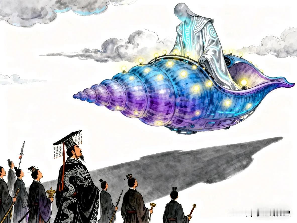 秦始皇统一中国后某天晚上,他正在宫殿里处理政务。突然,有人慌慌张张地跑来报告,说