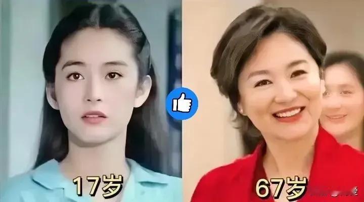 17岁的林青霞。17岁的张曼玉。17岁的张柏芝。17岁的高圆圆。17岁的
