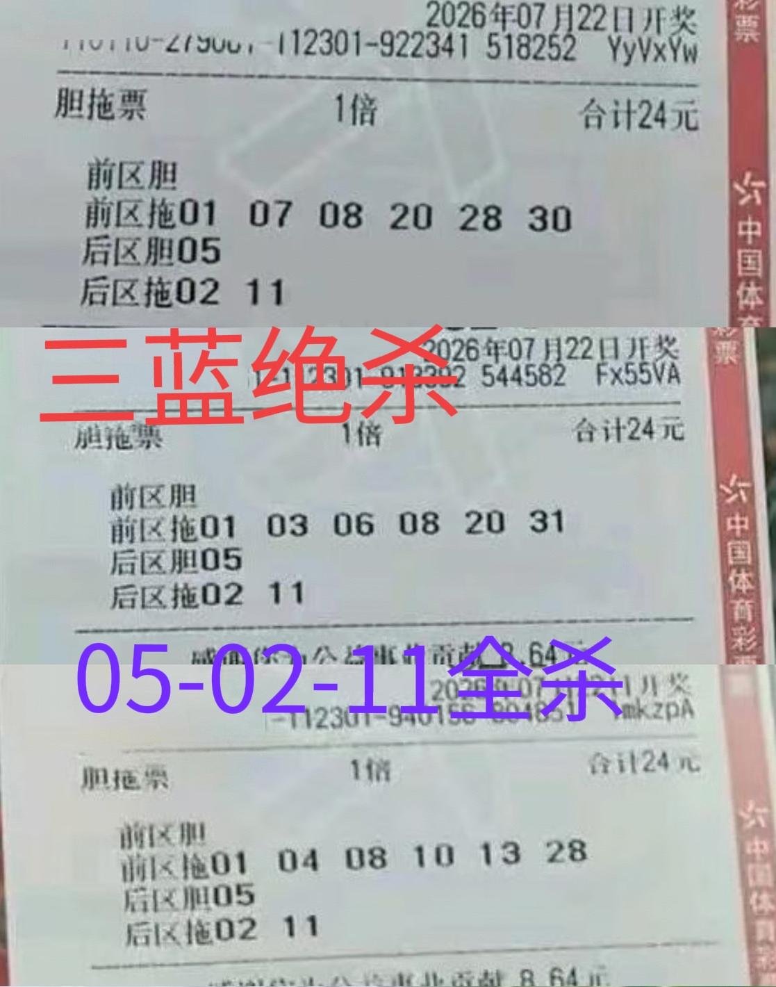 后区12个蓝号，现在仅剩9个号码可以选了！为什么呢？因为我打算绝杀02/05/1
