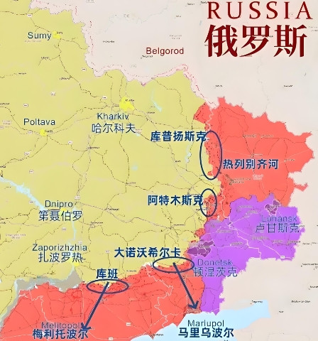 普京目前确实不愿继续打下去了。克里米亚、顿巴斯、赫尔松和扎波罗热这四大关键地
