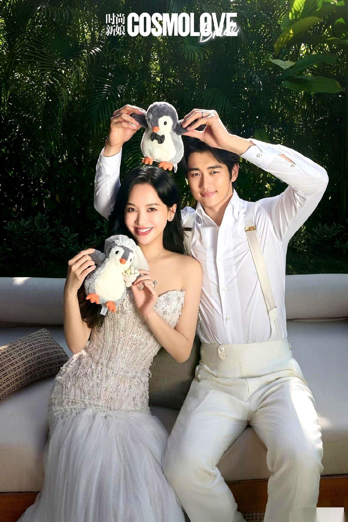 金莎和孙丞潇那套婚纱大片，修图师估计已经把软件用到冒烟了。一套操作下来，孙丞潇