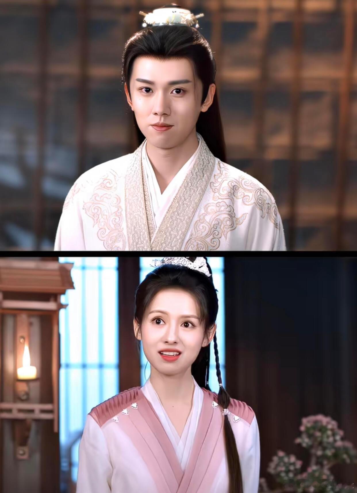 任嘉伦彭小苒亲个脸都能拉丝，这要亲嘴我手机还不得直接冒粉红泡泡🫧