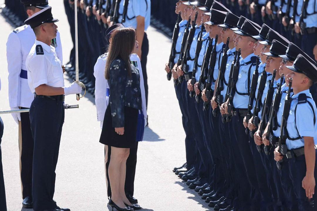 【香港警察學院結業會操•心繫香港•服務社會】香港警察學院今日(7月