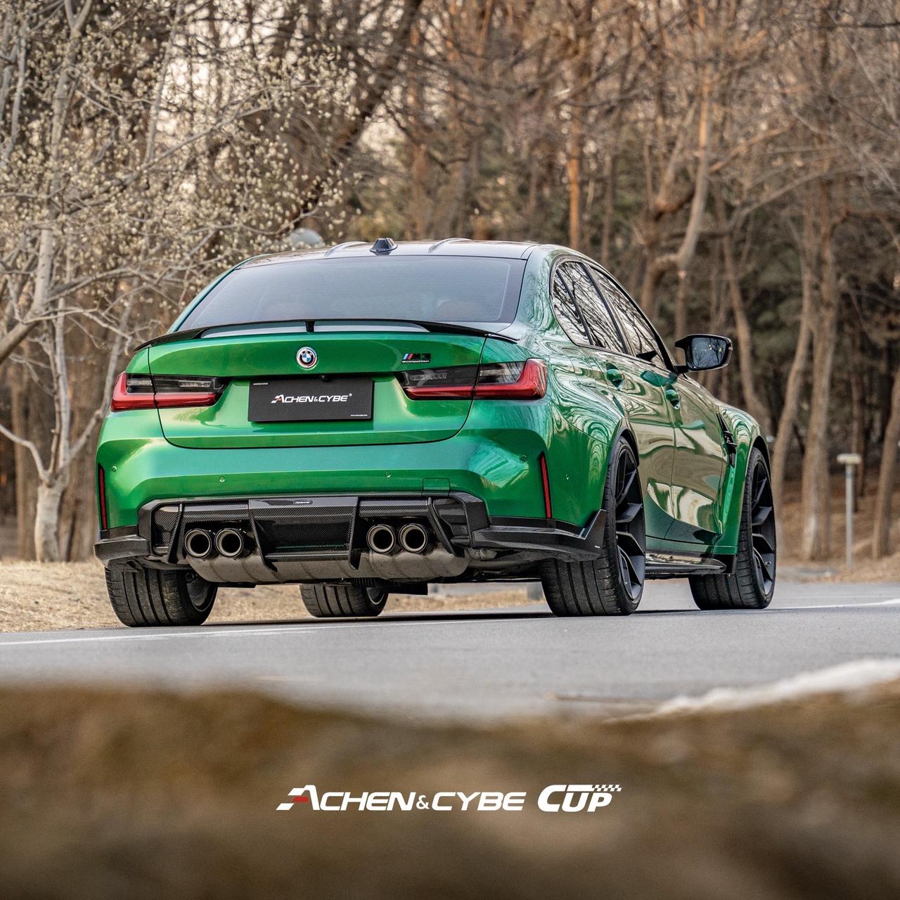 Achen&Cybe雷肯茨博套件上身，效果炸裂了。宝马m3雷肯茨博改装案例宝